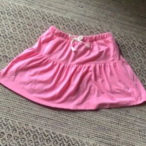 Cute pink kids skirt